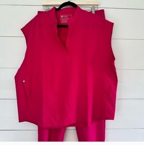 Figs Bright Pink Technical Collection Set